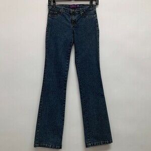 Luricci Jeans Women's Denim Pants Size 28 Blue Butt Lifter Body Shaper NWOT